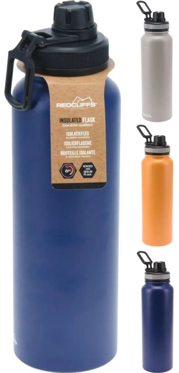 Excellent Houseware Roestvrijstalen Thermosfles 1000ml