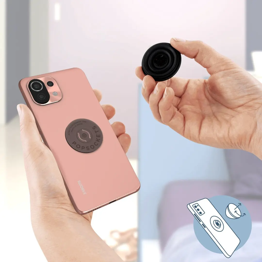PopSockets POPS805445 Popsocket - Translucent Black Smoke