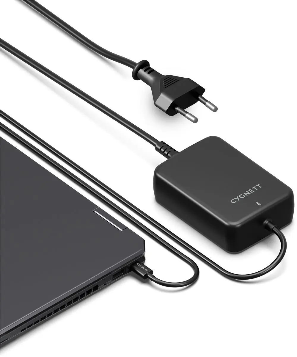 Cygnett PowerMaxx 140W GaN USB-C Lader - Zwart
