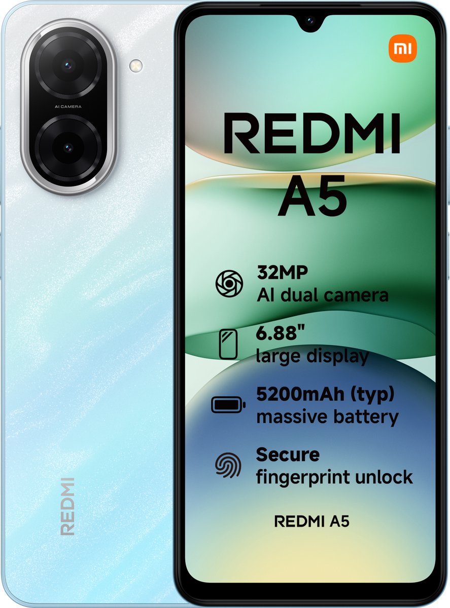 Xiaomi Redmi A5 - 3GB/64GB - Blauw