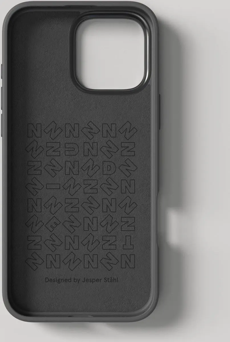 Nudient Bold MagSafe Case iPhone 16 Pro Max - Zwart