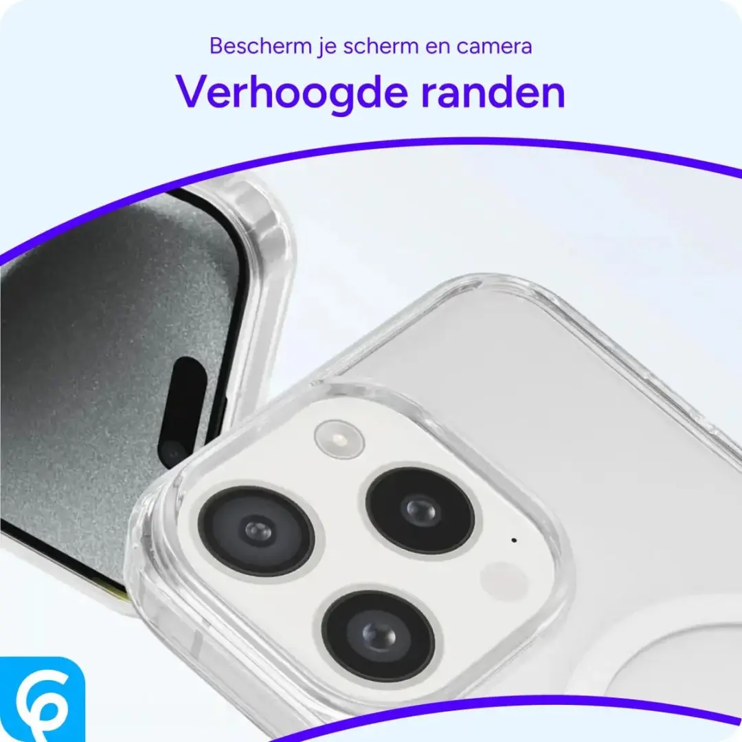 Selected Hoesje iPhone 15 Pro MagSafe Transparant