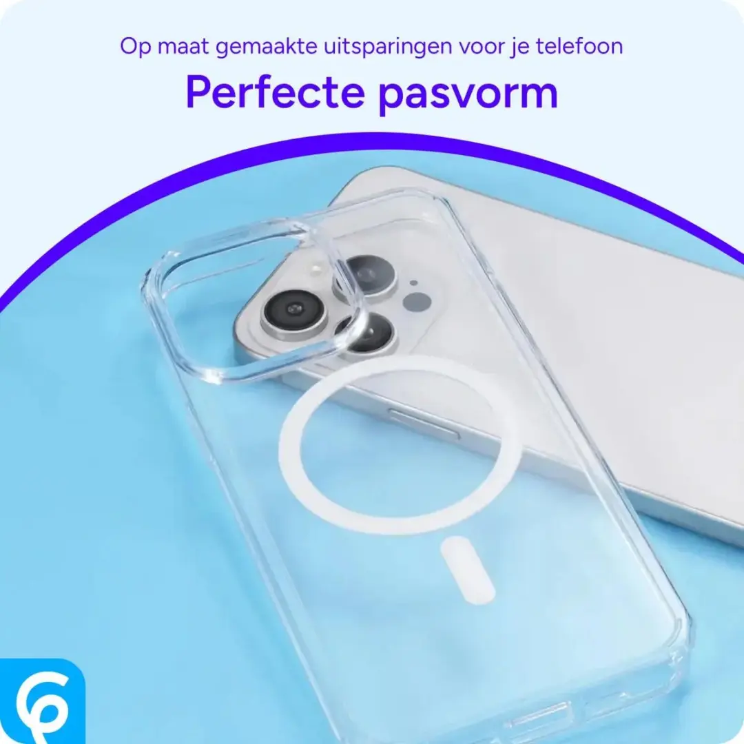 Selected Hoesje iPhone 15 Pro MagSafe Transparant