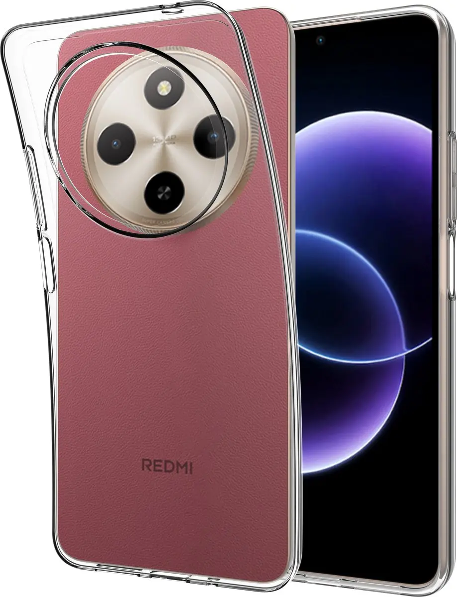 Just in Case hoesje geschikt voor XiaomI Redmi 17C Hoesje Siliconen