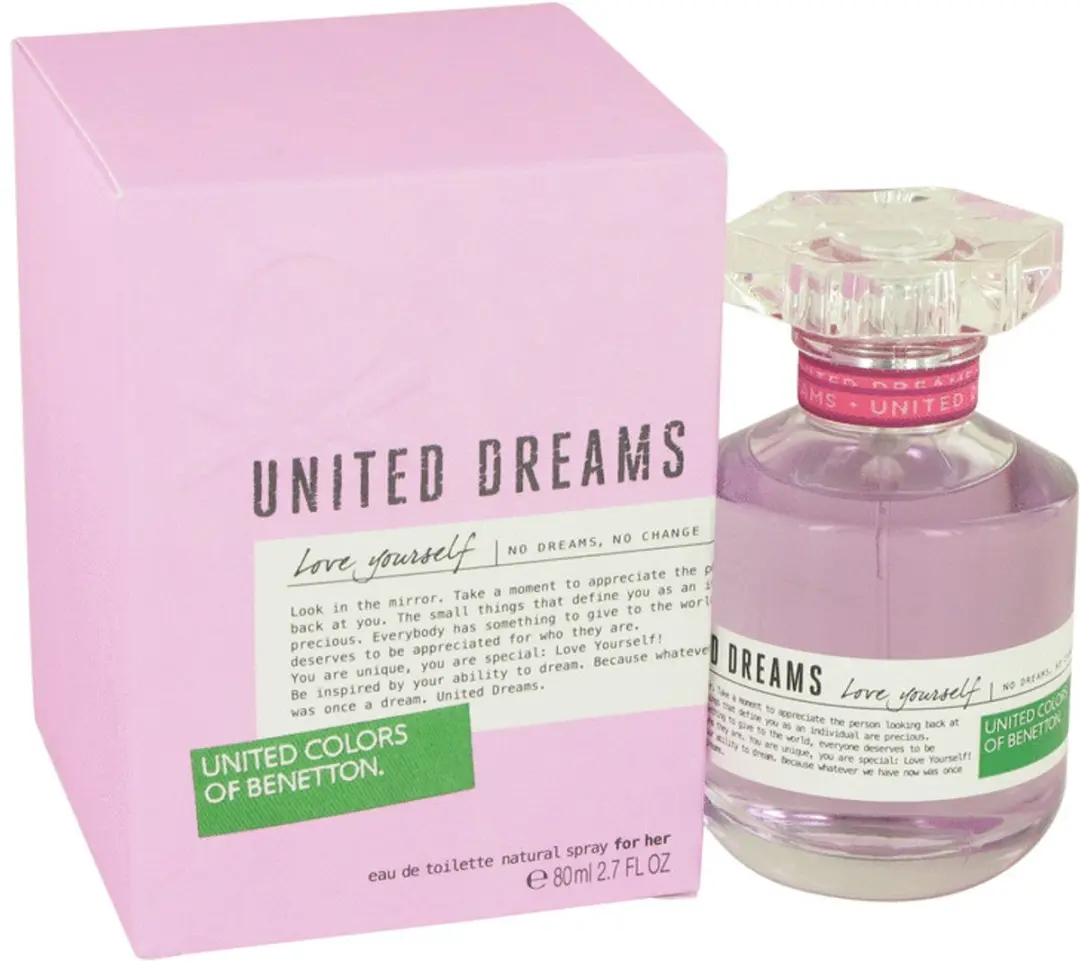 Benetton United Dreams Love Yourself eau de toilette spray 80 ml