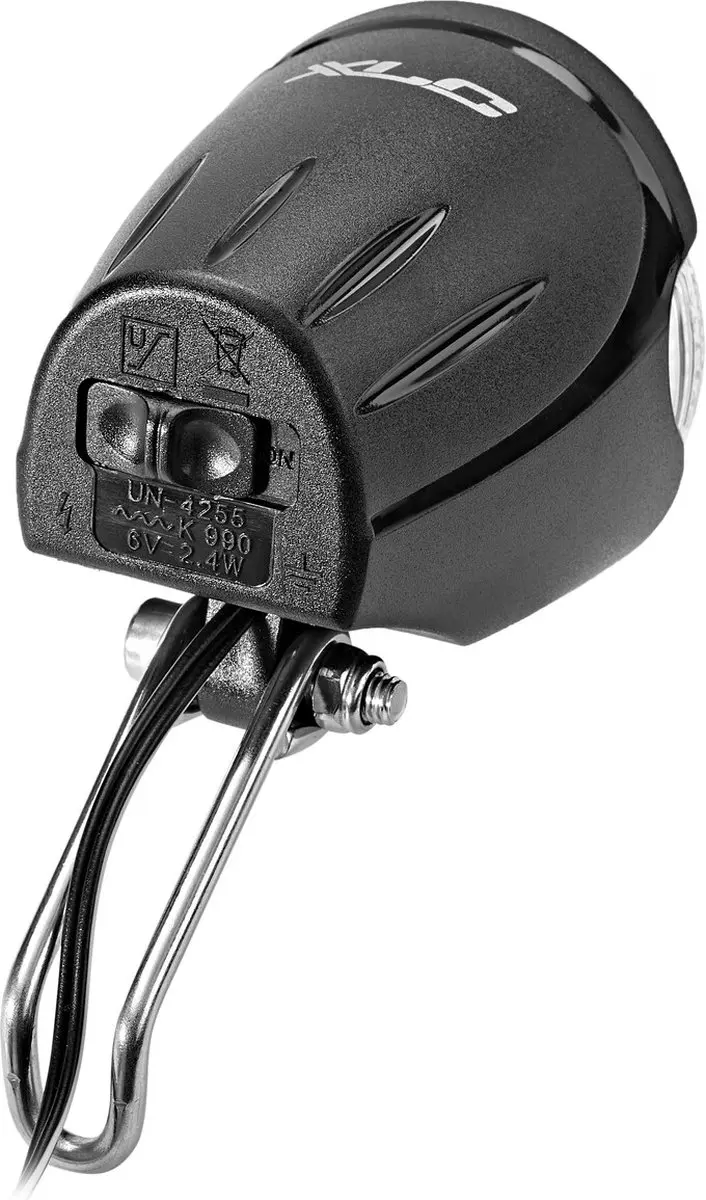 XLC CL-D02 Koplamp Fiets - LED Dynamo 20 Lux - Zwart
