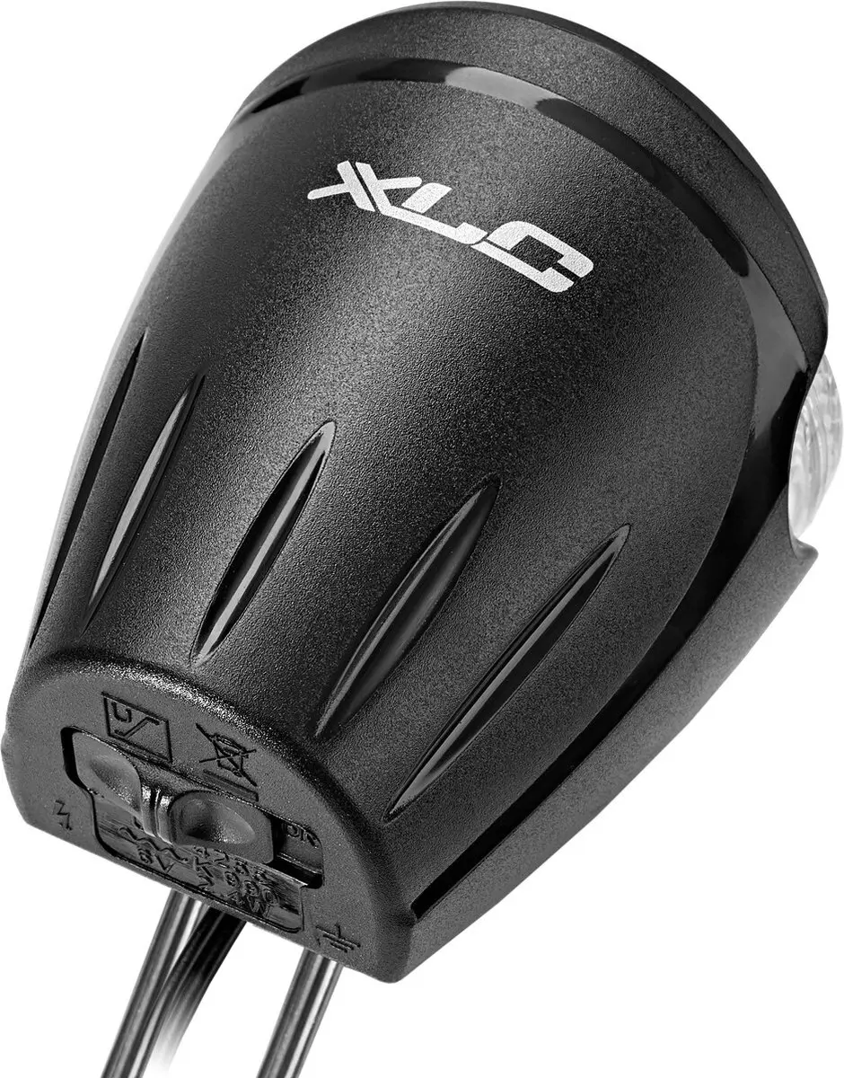 XLC CL-D02 Koplamp Fiets - LED Dynamo 20 Lux - Zwart
