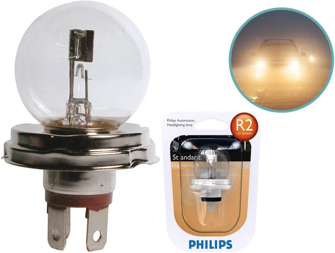 2x Philips Autolamp Vision R2