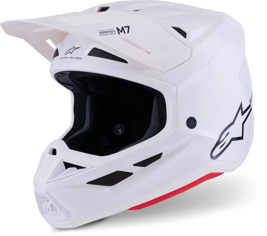 Alpinestars S-M7 Wit Crosshelm