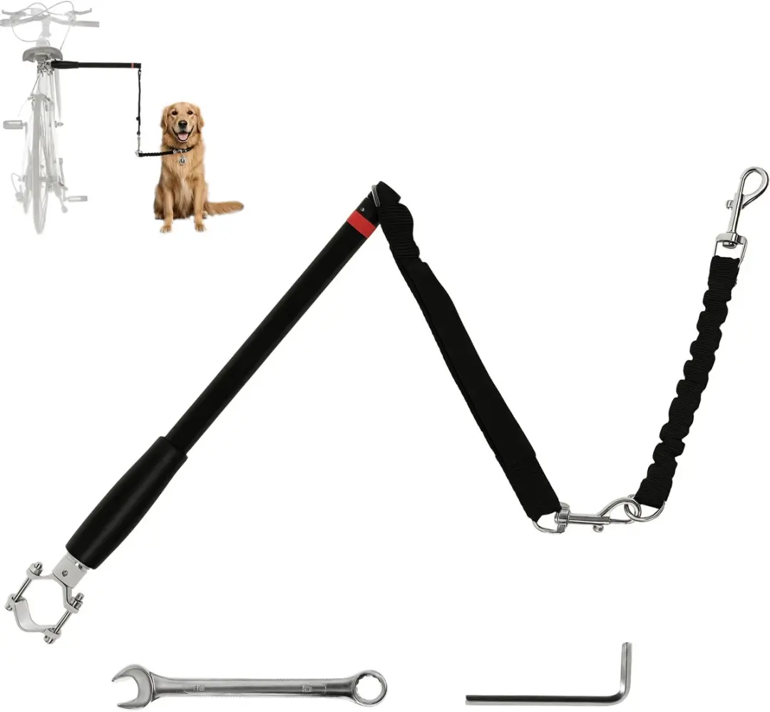 PawHut hondenfietsriem