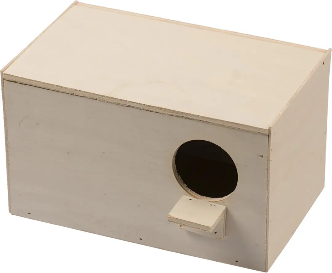 Nestkast agapornide liggend 25x15x15CM