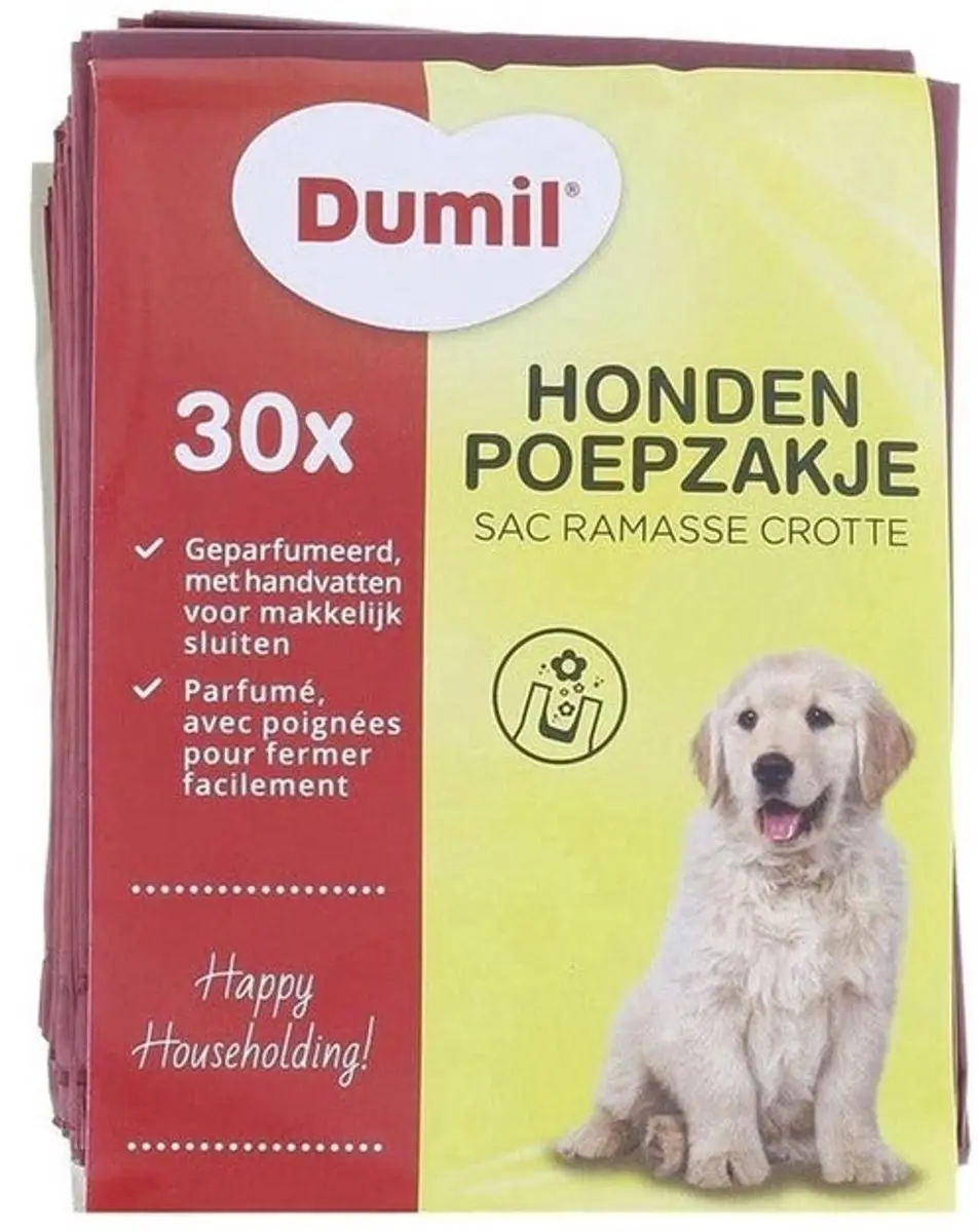 Dumil hondenpoepzakjes geparfumeerd