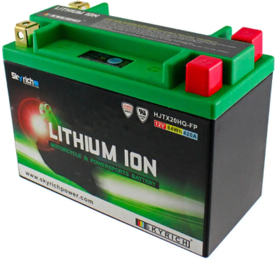Skyrich Lithium Ion Accu LTX20L-BS - 84W - Harley-Davidson