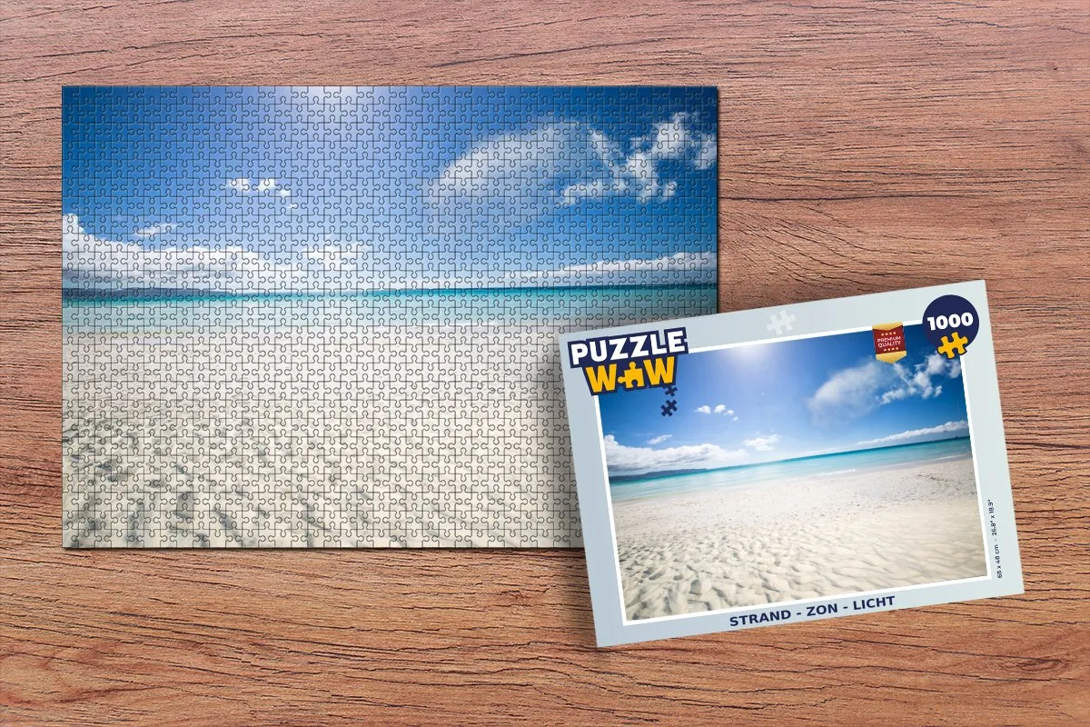 PuzzleWow Legpuzzel 1000 Stuks - Multicolor