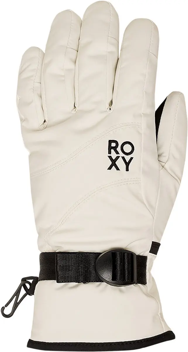 Roxy Jetty Solid Handschoenen M - Wit