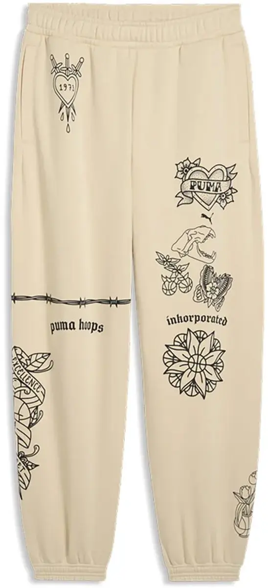 Puma Swish N´ Ink Trainingsbroek Beige S Man