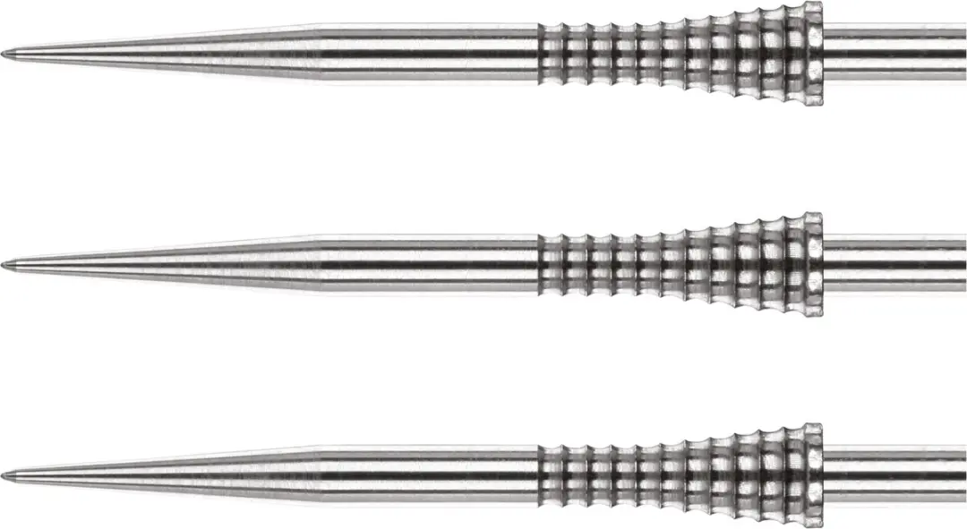 Red Dragon Raptor GT Gripped Points Silver 38 mm