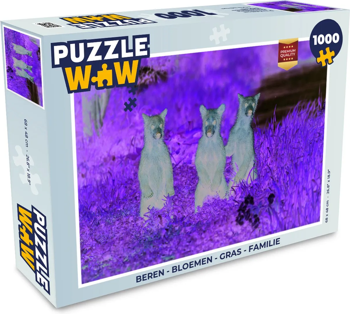 PuzzleWow Legpuzzel 1000 Stuks