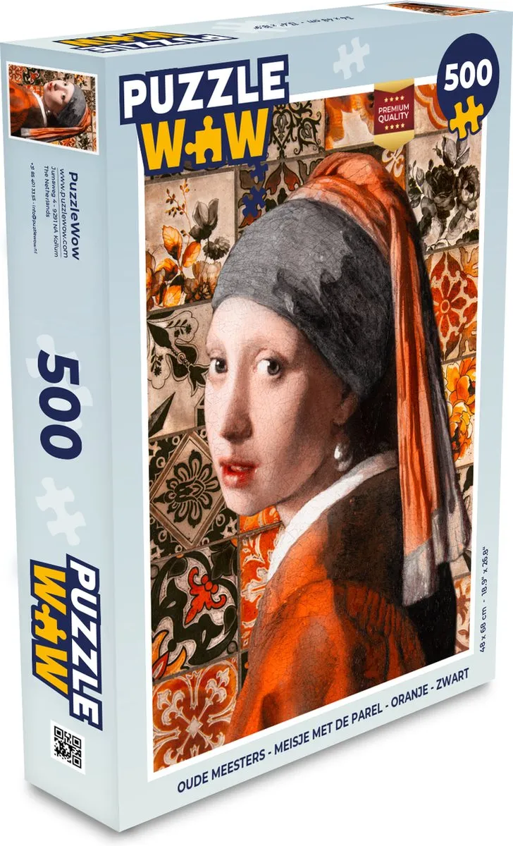 PuzzleWow Oude Meesters Legpuzzel 500 Stuks