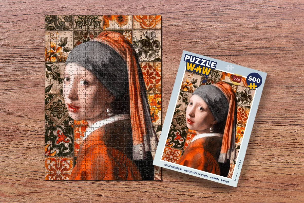 PuzzleWow Oude Meesters Legpuzzel 500 Stuks - Multicolor