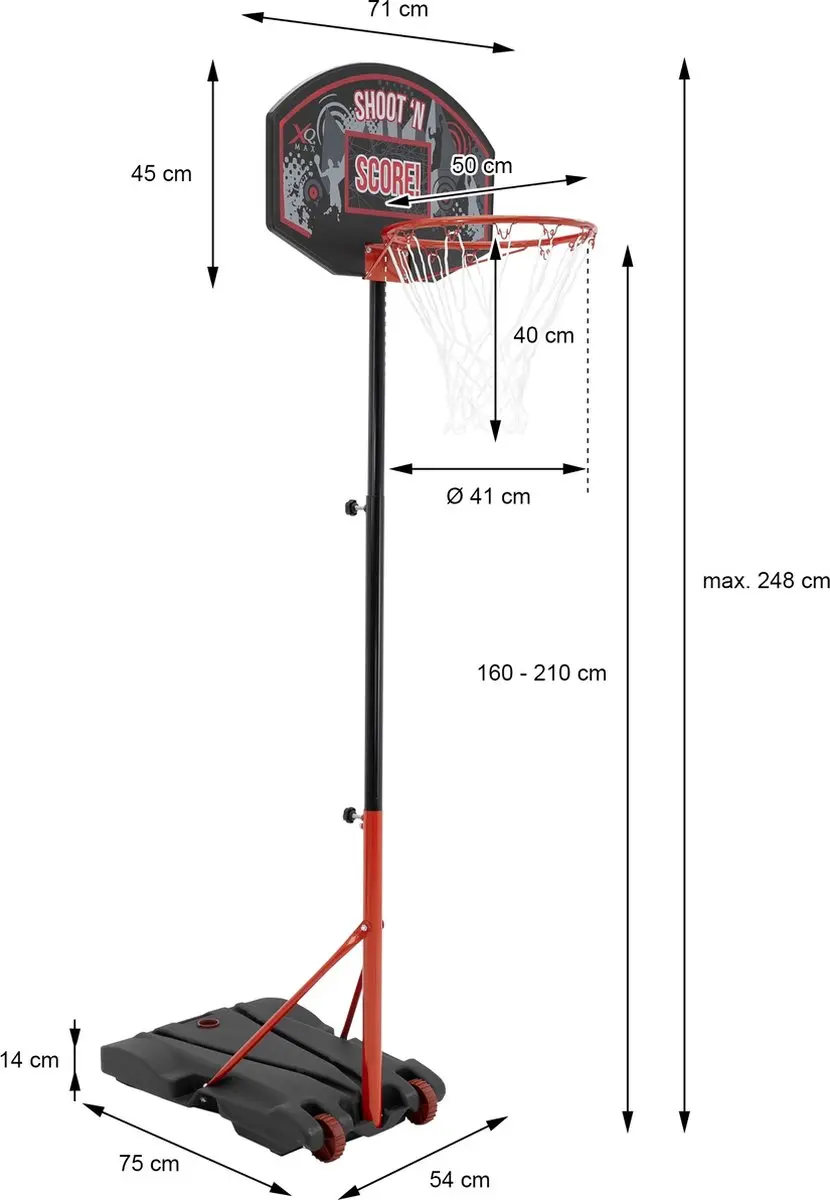 XQ Max Basketbalset