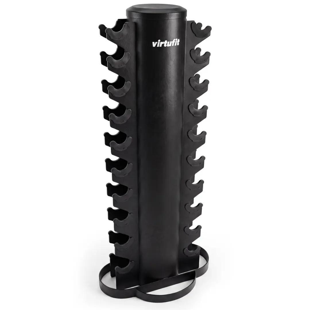 Virtufit Dumbbell Toren Opbergrek - 6 Paar - Zwart