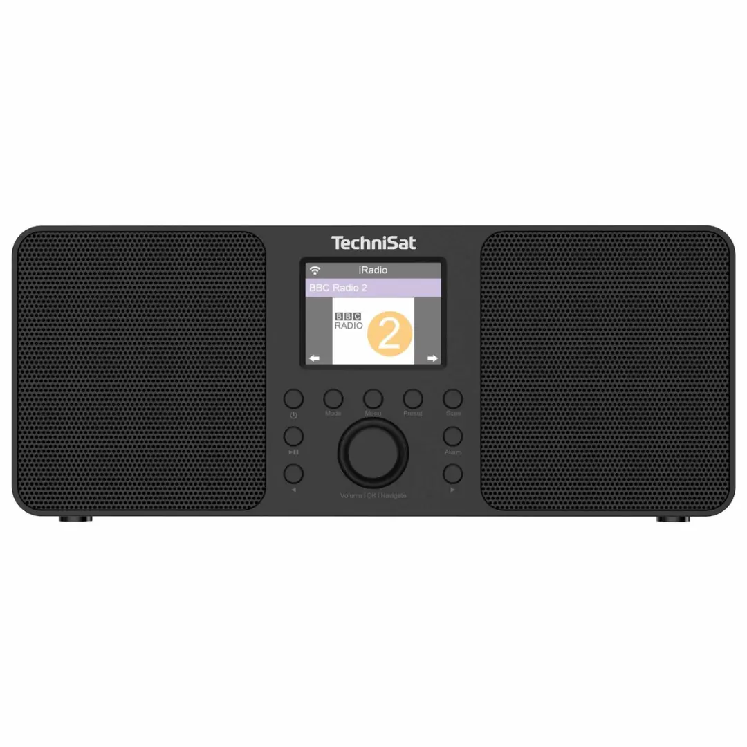 Technisat Classic 300 IR V2 FM/Internetradio - 10W - Zwart - afbeelding 2 van 6