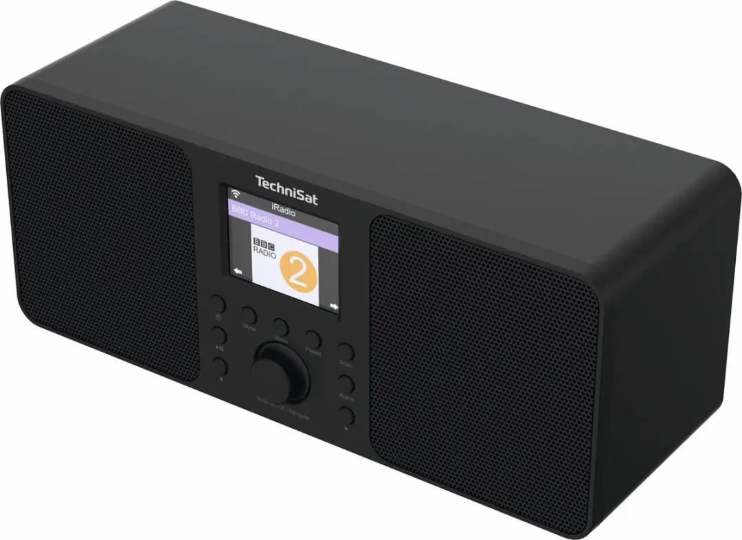 Technisat Classic 300 IR V2 FM/Internetradio - 10W - Zwart - afbeelding 4 van 6