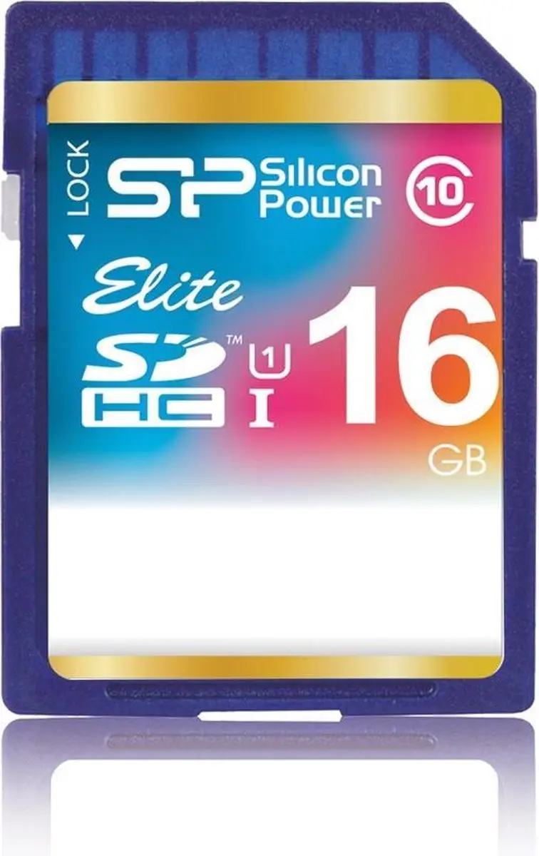 Silicon Power Elite SP016GBSDHAU1V10 SDHC 16GB - UHS-I