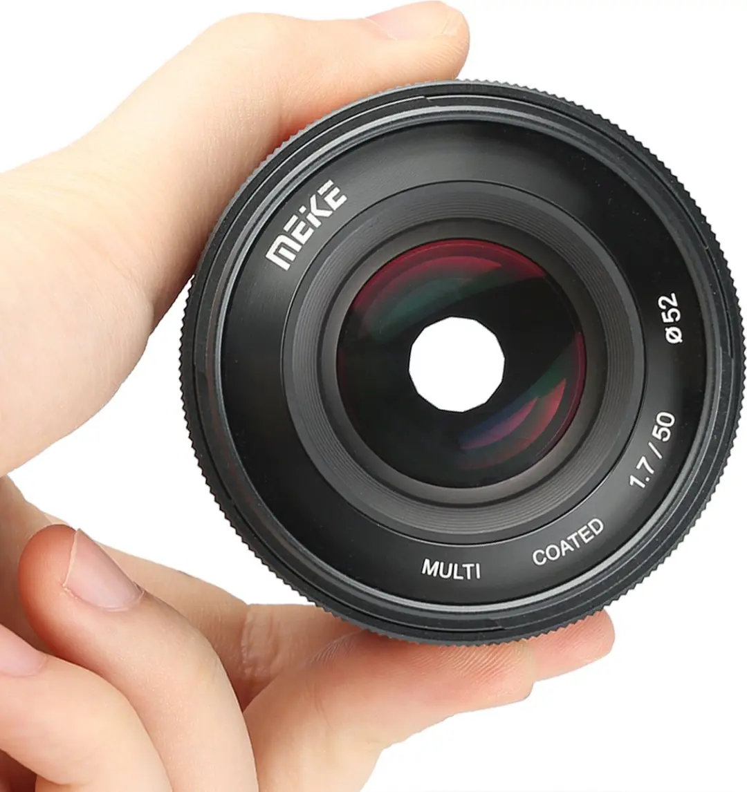 Meike 50mm F1.7 MK Sony E-Mount - 52mm - afbeelding 2 van 3