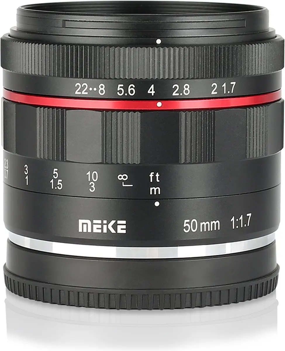 Meike 50mm F1.7 MK Sony E-Mount - 52mm - afbeelding 3 van 3