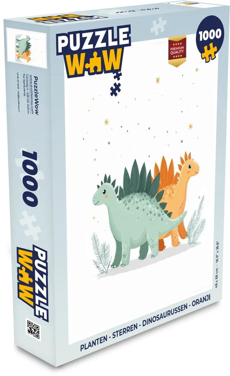 PuzzleWow Legpuzzel 1000 Stuks