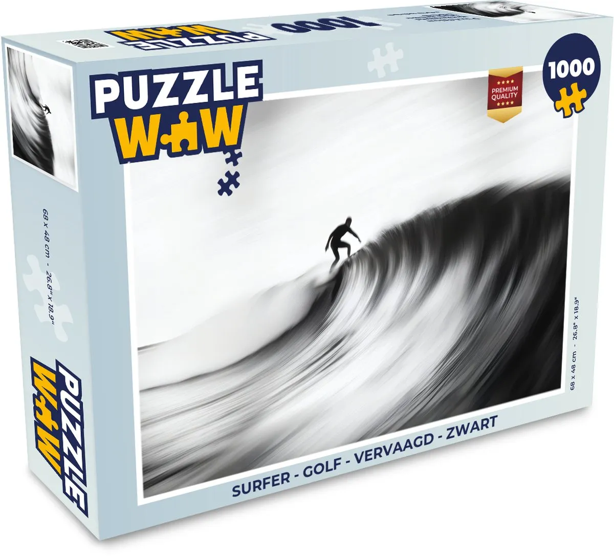 PuzzleWow Surfer Golf Legpuzzel 1000 Stuks