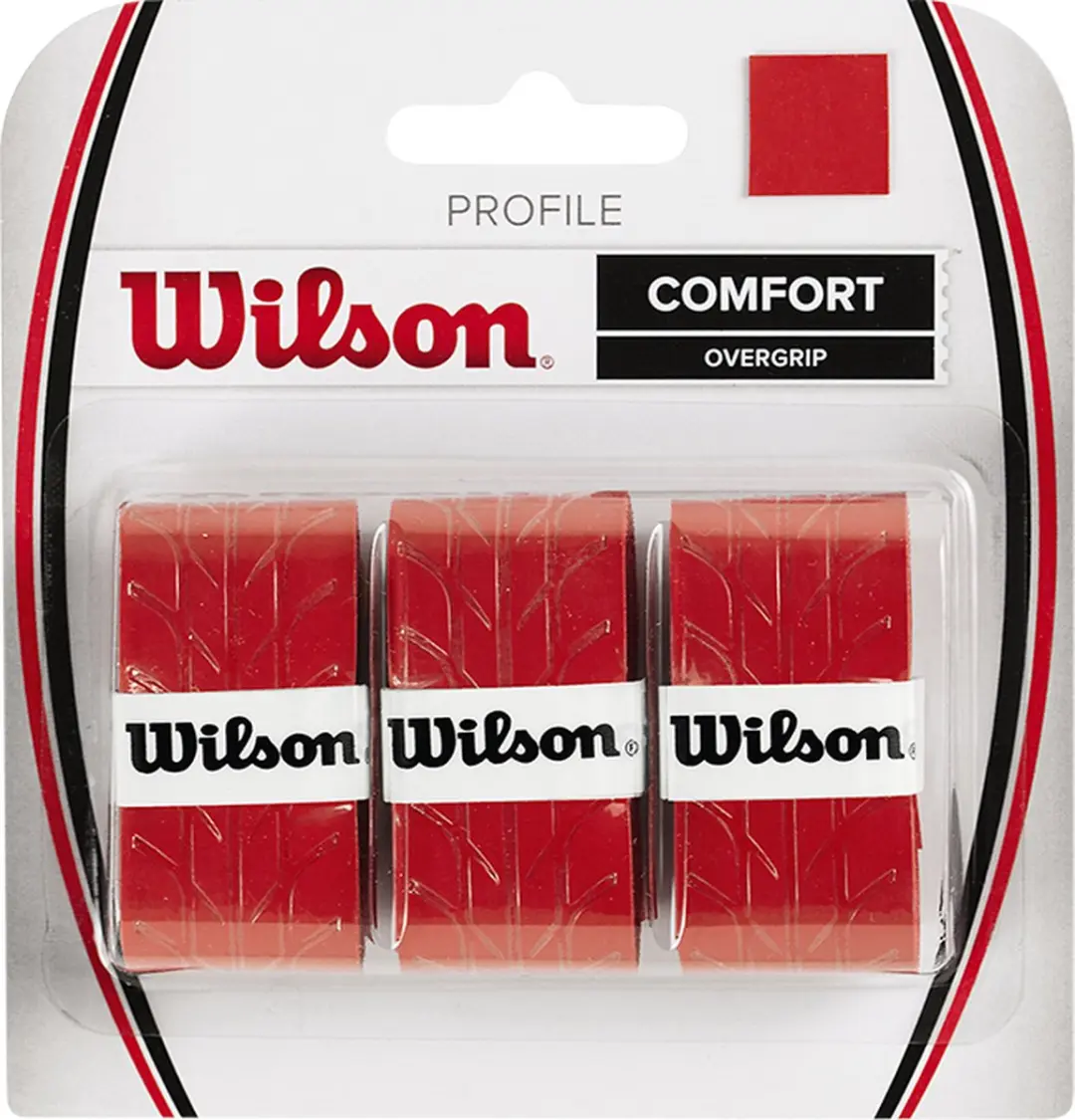 Wilson Profile Comfort WRZ4025RD+ Handvatten - 3 Stuks - Rood