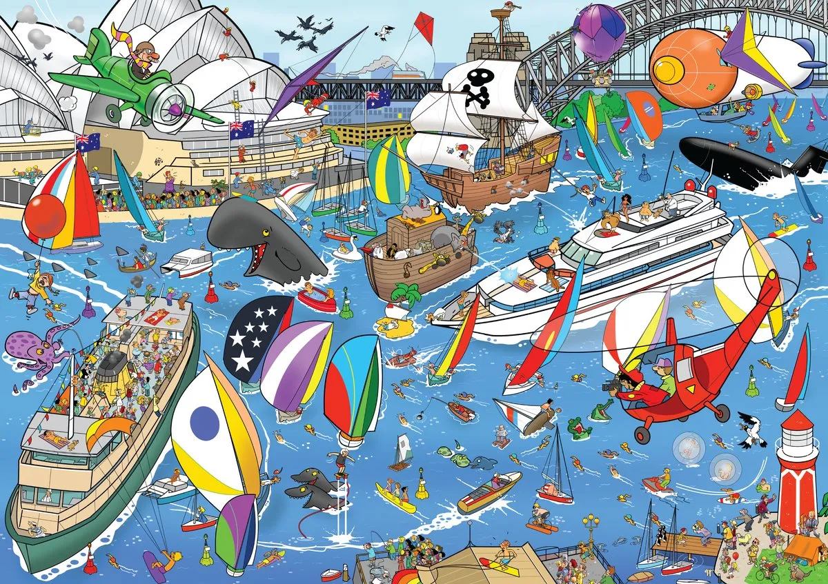 Goliath That's Life Sydney Legpuzzel 1000 Stuks - 68x48cm - Multicolor