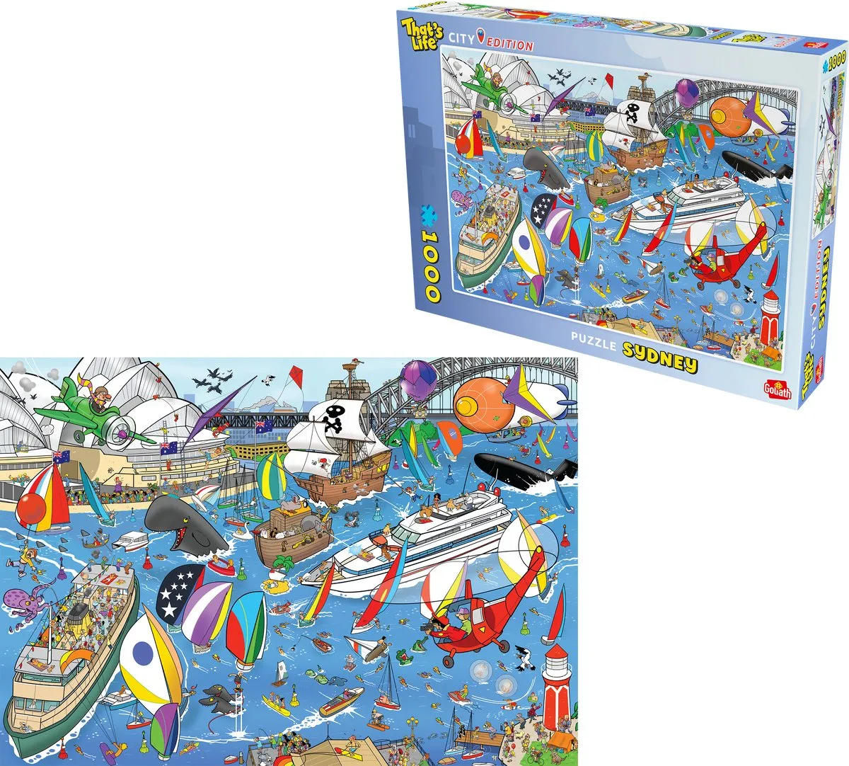 Goliath That's Life Sydney Legpuzzel 1000 Stuks - 68x48cm - Multicolor