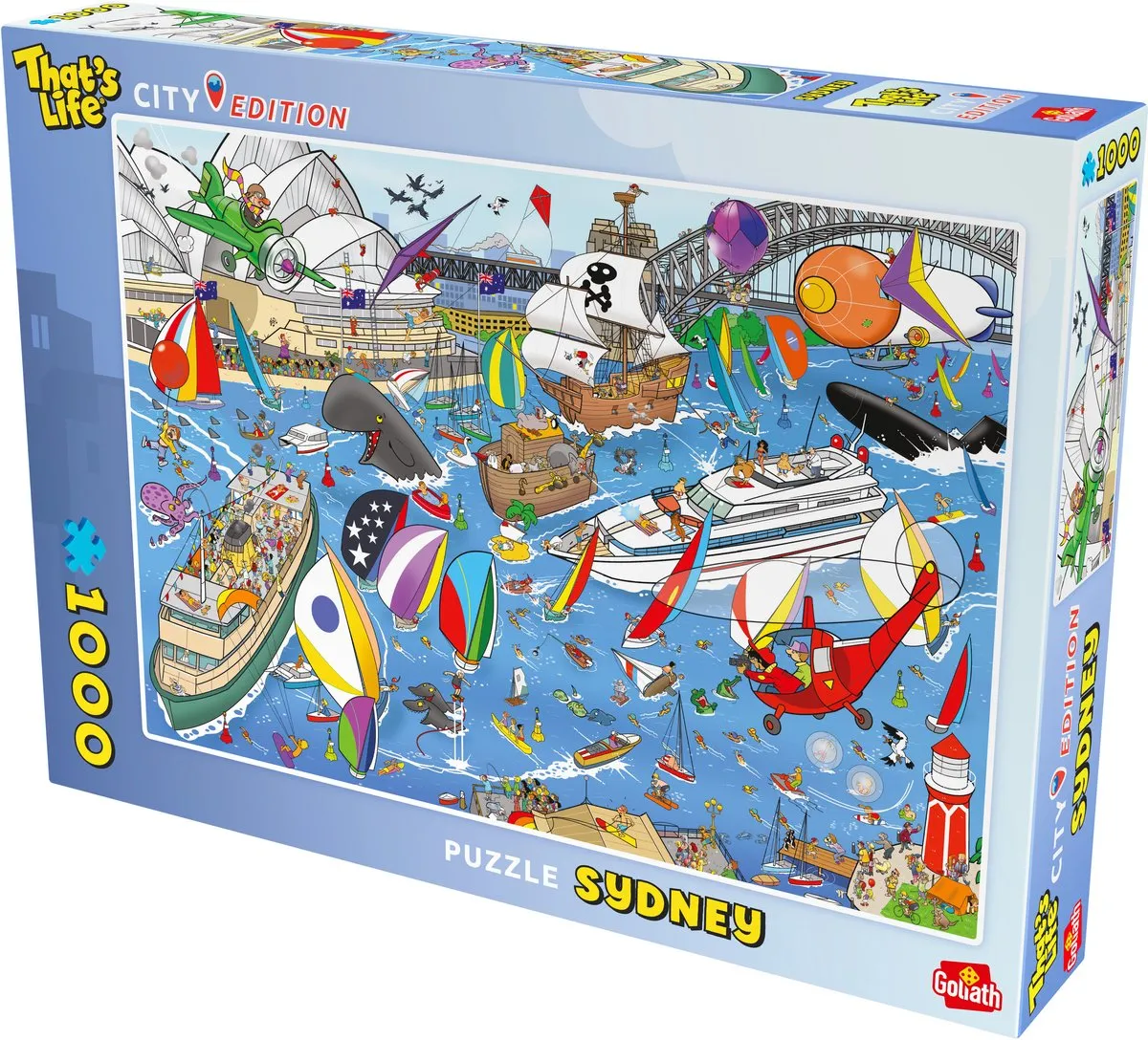 Goliath That's Life Sydney Legpuzzel 1000 Stuks - 68x48cm - Multicolor