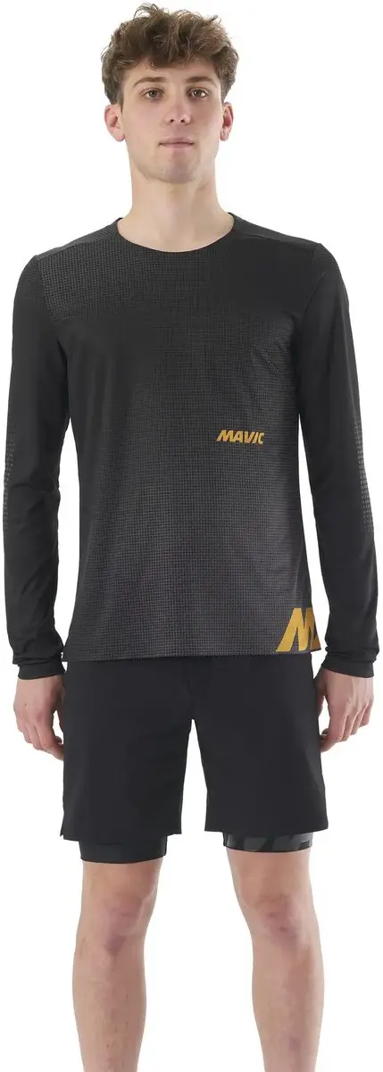 Mavic Crosstrail Langarm Trui - M - Zwart