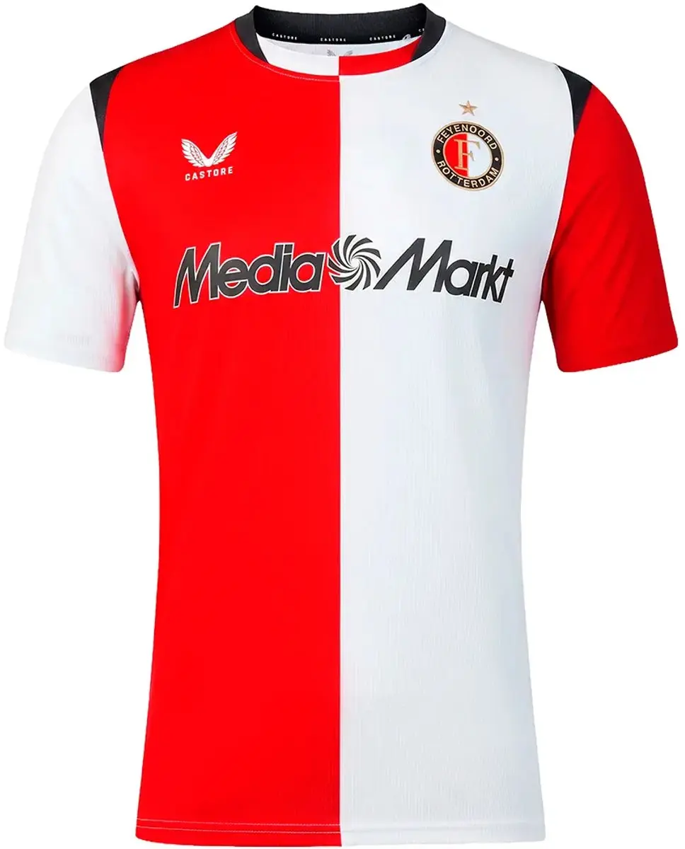 Castore Feyenoord 26/27 Thuis T-shirt Met Korte Mouwen Rood M Man
