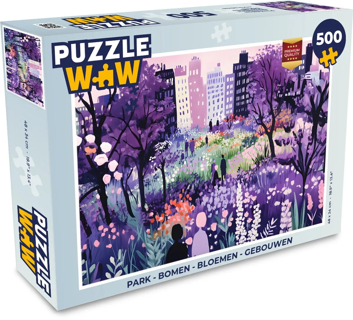 PuzzleWow Legpuzzel Park 500 Stuks