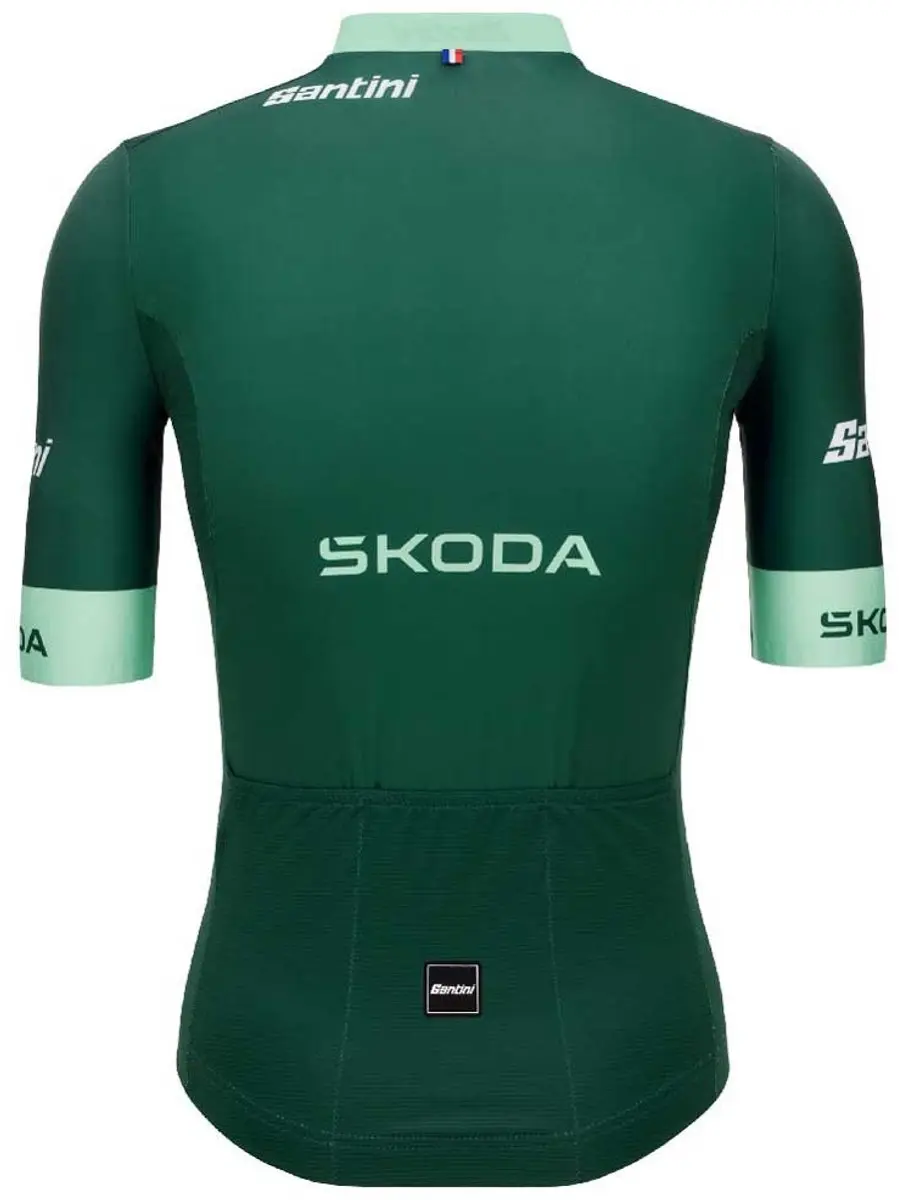 Santini Tour De France 2025 Wielertrui - S - Groen