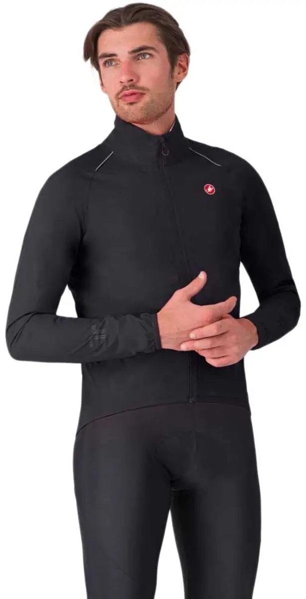 Castelli Rain Emergency 3 Jas Zwart L Man