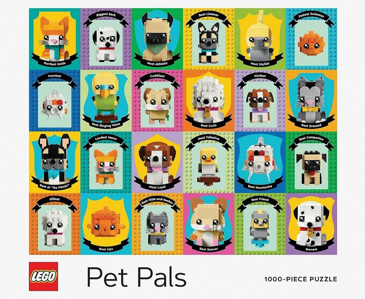 LEGO Pet Pals 1000 Stuks Puzzle