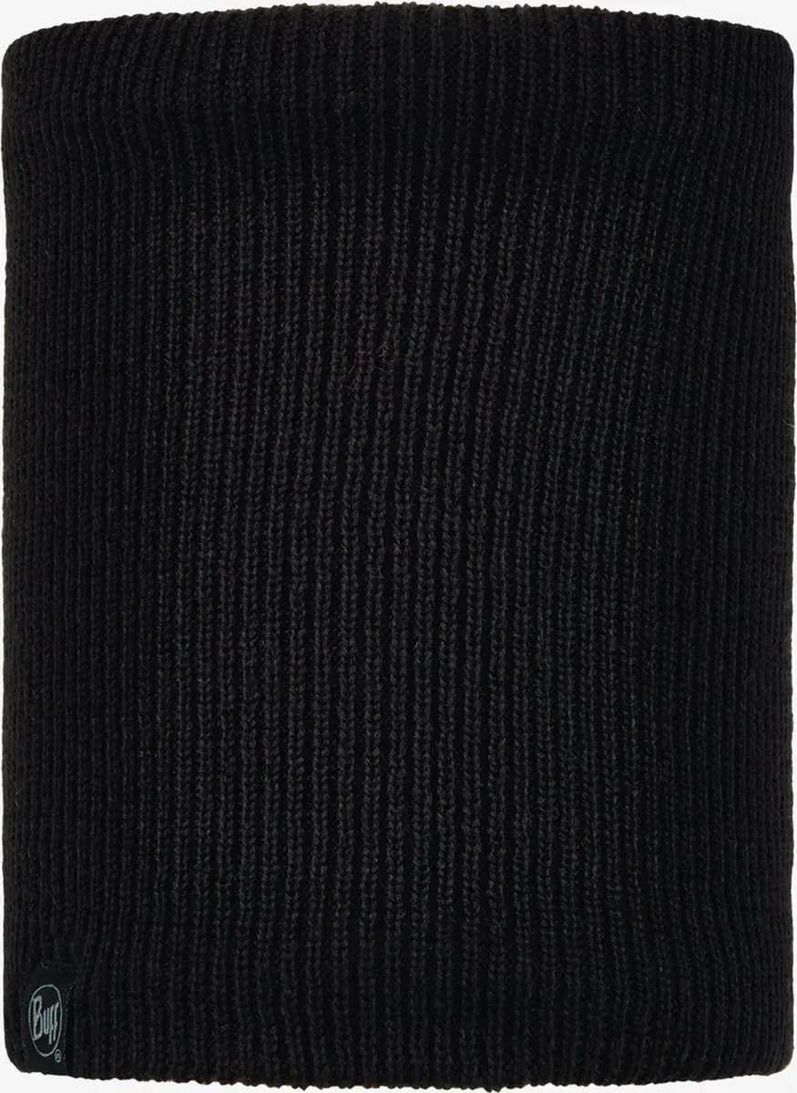 BUFF® Knitted & Fleece Neckwarmer LAN BLACK