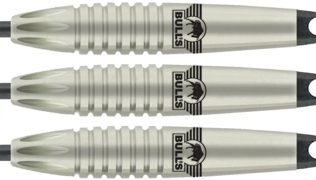 Bull's Caliber BU-10124 Dartpijlen 90% Tungsten - 24g - Zilver - afbeelding 6 van 6