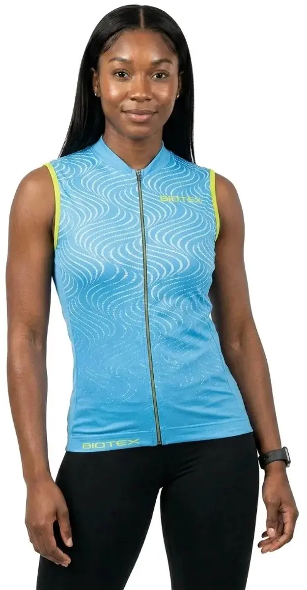 Biotex Soffio Gilet Blauw M-L Vrouw