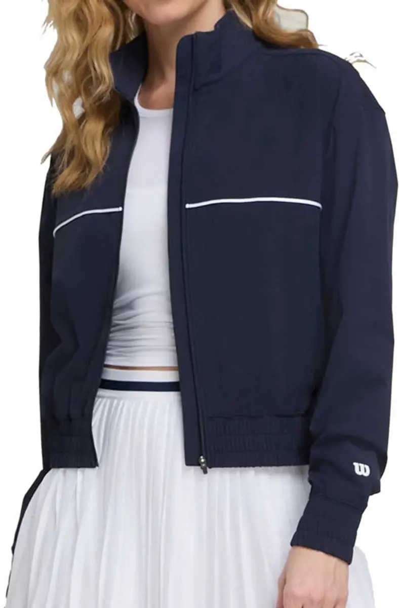 Wilson Team Warm-up Jas Blauw XS Vrouw