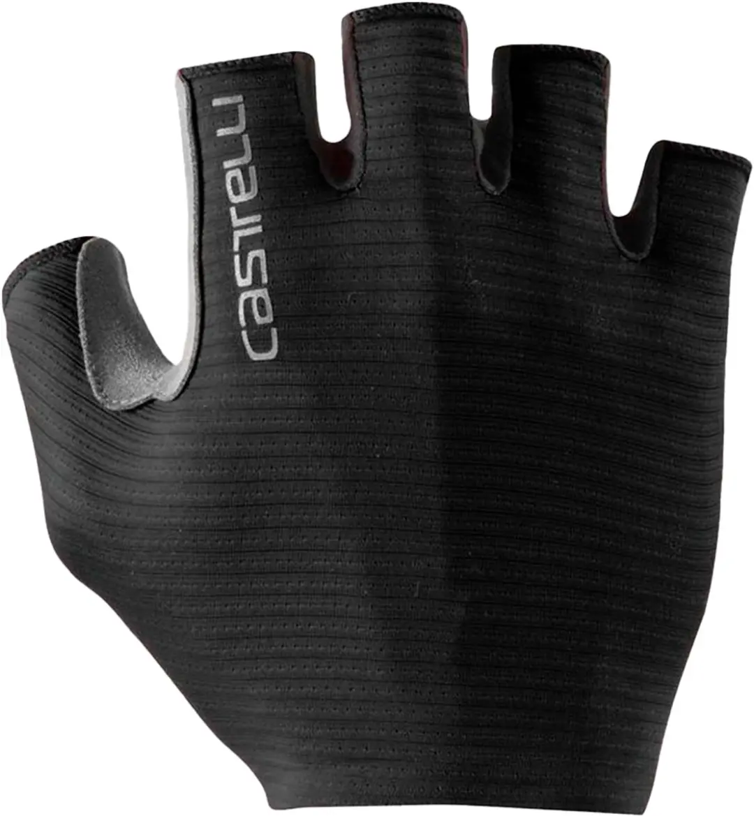 Castelli Espresso Korte Handschoenen Zwart L Man