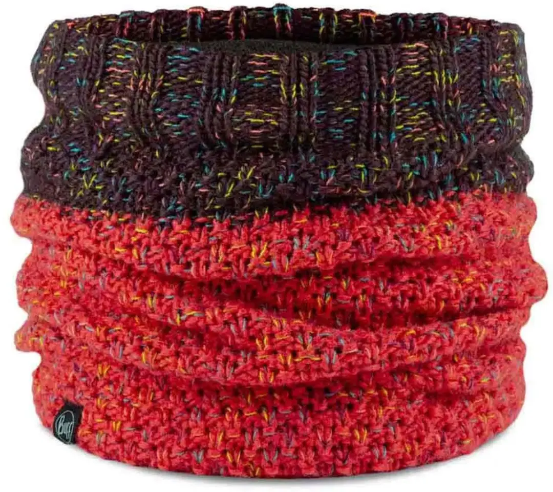 Buff ® Knitted&polar Fleece Nekwarmer Rood Man