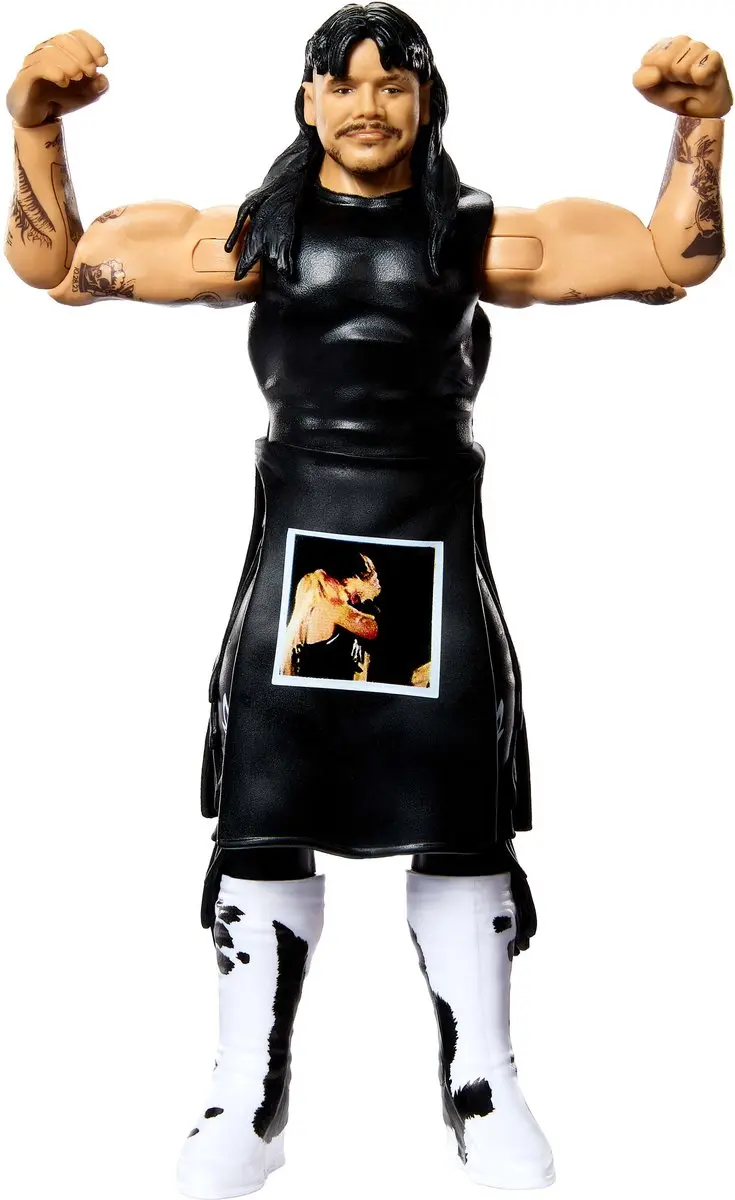 Mattel WWE Main Event Dirty Dominik Mysterio Action Figure 15cm - JHJ50 - Meerkleurig - afbeelding 6 van 6